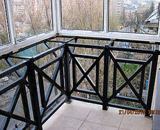 Сварка выноса балкона с усилением