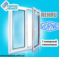 Rehau Euro 60 Vorne стеклопакет 1-но камерный