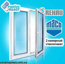 Rehau Euro 60 MACO стеклопакет 2 камерный