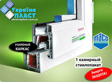 Двустворчатое Salamander 2D Maco 1 камерный стеклопакет энерго