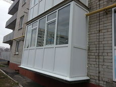 П-образные балконы из профиля WDS