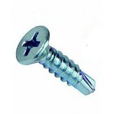 Саморез оконный оцинкованный, со сверлом