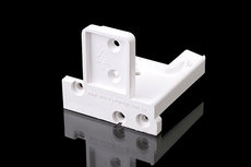 Держатель универсального порога, 58 мм,60 мм белый