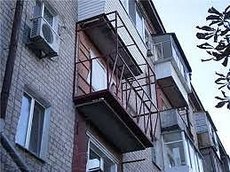 Расширение и установка балконов