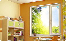 Окно двухстворчатое 1200х1400 (бюджет)