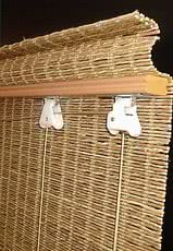 Бамбуковые ролеты, из натурального бамбука или джута, плетеное дерево,