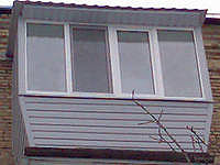 Вынос балкона с работами 