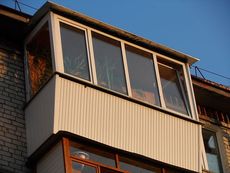 Вынос балкона с наружным утеплением под ключ недорого