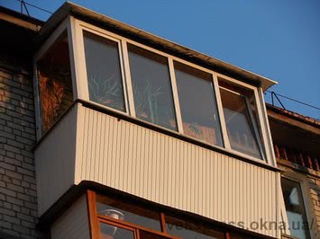 Вынос балкона с наружным утеплением под ключ недорого