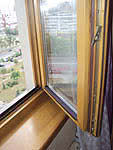 Окно из соснового евробруса (Одесса)