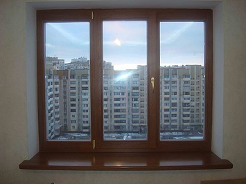 Окно из евробруса цена доступная (г.Борисполь)