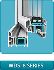 Окно металлопластиковое из профиля WDS - невысокая стоимость (Ирпень)!