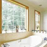 Окно WDS в ванной комнате - стильно и комфортно (Буча)!