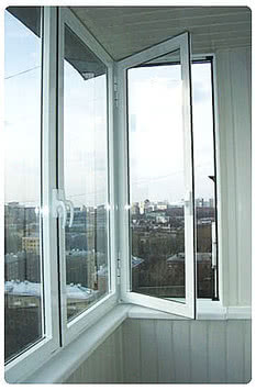 Окно WDS в остеклении балконов - надежно и практично (Ирпень)!