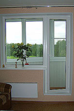 Окно WDS в балконном блоке - умеренные цены (Борисполь)!