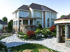 Металлостиковые окна и двери Salamander для коттеджа- лучший выбор (Буча)!