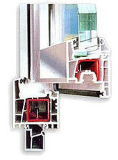 Профиль ALMPLAST окна пластиковые - достойный выбор (Вишневое)