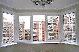 Металлоплаcтиковое окно Almpast для лоджии - недорого, качественно (Киев)!