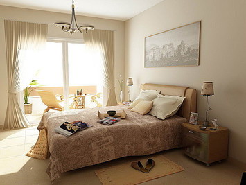 Надежные окна Hoffen в спальной комнате - защитят Ваш спокойный сон!