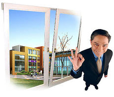 Окно в спальню в панельный дом профиль Rehau, фурнитура Масо однокамерный стеклопакет