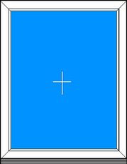 Окно профиль Hoffen -фурнитура Siegenia 800х1400