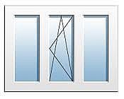 Окно в гостинной ALMplast c Vorne 1,7х1,5 м