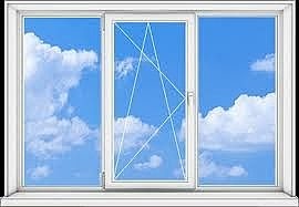 Окно в гостинной ALMplast c Vorne 1,9х1,2 м