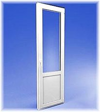 Балконная дверь Rehau E-60 c МАСО 0,6х2,3м