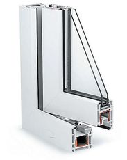 Окна REHAU с фурнитурой МАСО в кухню 1,1х1,2 м