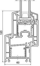 Окна rehau, Киев, с фурнитурой МАСО двойное 1,15х1,55 м