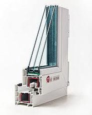 Купить металлопластиковые окна rehau, Киев, с фурнитурой МАСО двухстворчатое 1,3х1,4 м