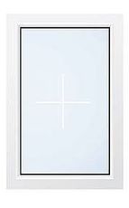 Окно пластиковое глухое профиль Рехау