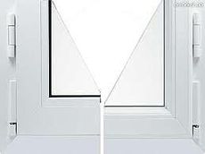 Поливинилхлоридные одностворчатые поворотно-откидные светопрозрачные конструкции Rehau для дачи с фурнитурой МАСО и однокамерным стеклопакетом 0,55х1,45 м