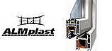 Окно пластиковое двухсекционное с глухой и поворотно-откидной половинами из профиля ALMplast (Украина) 1200х1200 (МАСО, 1-кам. стеклопакет) для детской.