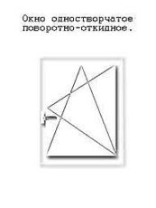 Под заказ пластиковые одночастные поворотно-наклонные оконные конструкции Rehau для спальни с фурнитурой МАСО и однокамерным стеклопакетом 0,75х1,0 м (Киев).