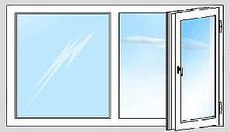 Красивые металлопластиковые окна в гостиннице