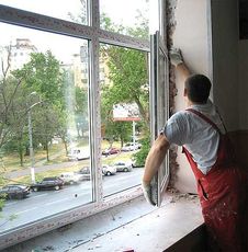 Установка металлопластиковых окон