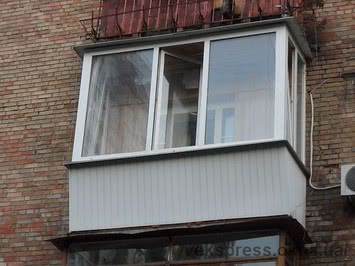 Вынос балкона из профиля WDS недорого!
