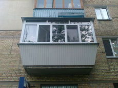 Вынос балкона с наружным утеплением