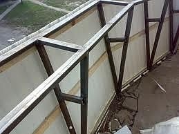 Вынос балкона "воротничек" на 250 мм