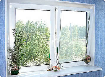 Практичное металлопластиковое окно из профиля Rehau 60 Ирпень