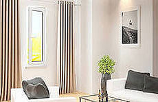 Одностулкове вікно з профілю Salamander Streamline з фурнітурою МАСО 500Х1300