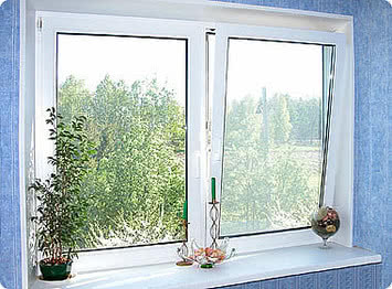 Надежное теплое окно Hoffen с фурнитурой Siegenia