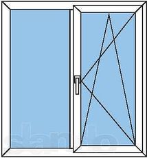 Окно Fenster 1400х1400мм.