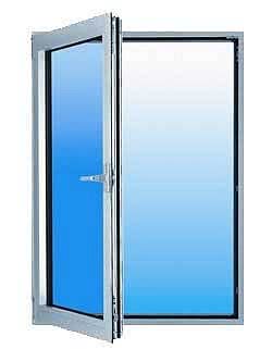 Окно с одним открыванием, профиль WDS 400, фурнитура Siegenia, стеклопакет двухкамерный с энергосбережением.