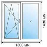 Пластиковое окно Rehau, Масо фурнитура - идеальный вариант для Вашей спальни