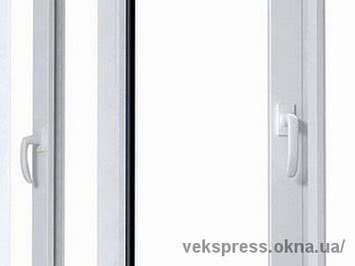 Окно Рехау высшего класса с теплым двухкамерным стеклопакетом ПВХ, размер - 1,4 Х 1,0м