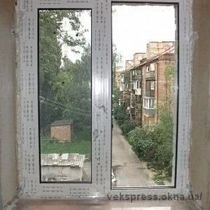 Комнатное окно ПВХ Fenster с фурнитурой Vorne - по заманчивой цене