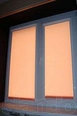 Окно профильной системы WDS двухстворчатое поворотное, фурнитура производства Siegenia