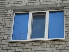 Окно из профильной системы Фенстер поворотно-откидное, размер окна: 1,0 х 1,9 м